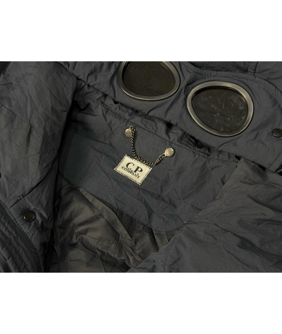 CP COMPANY Антрацитовый нейлоновый жилет, фото 3