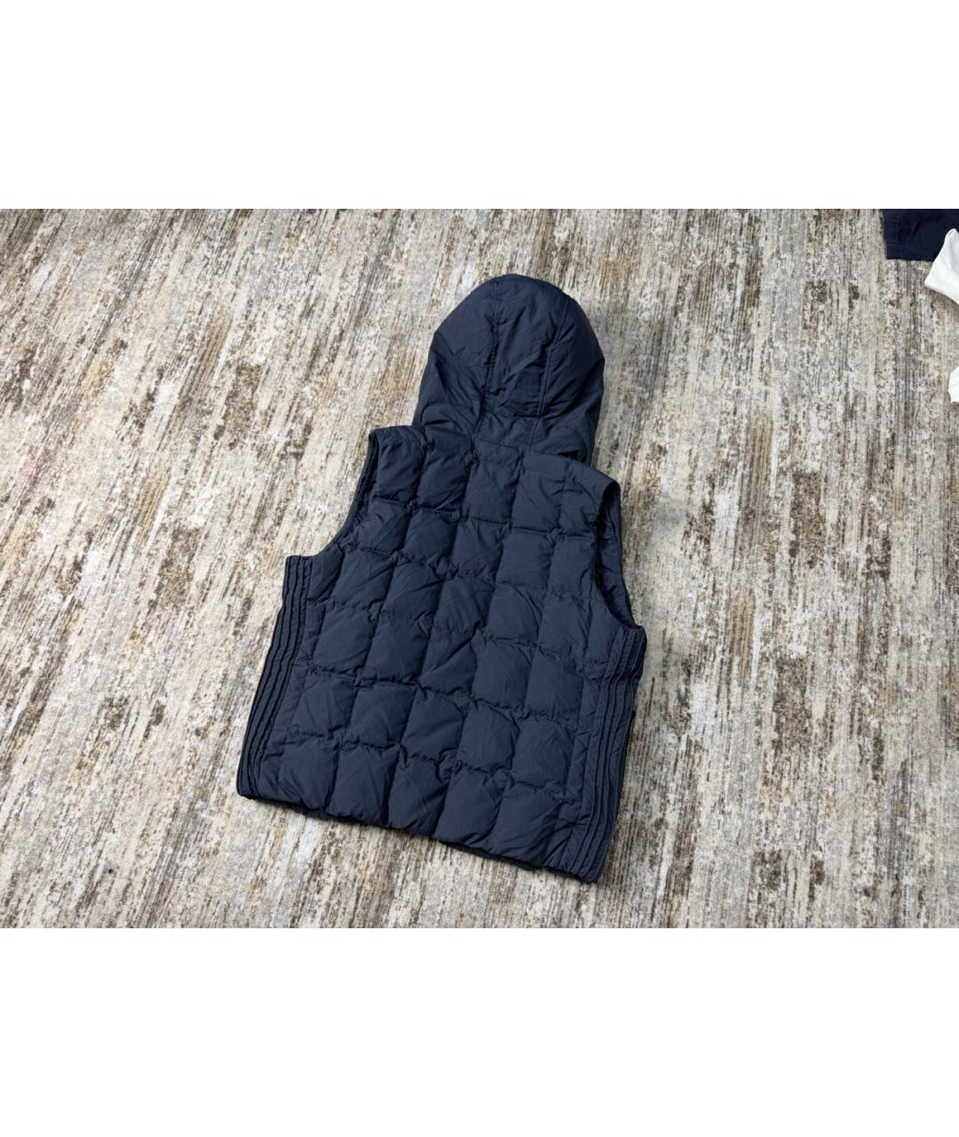 CP COMPANY Антрацитовый нейлоновый жилет, фото 8