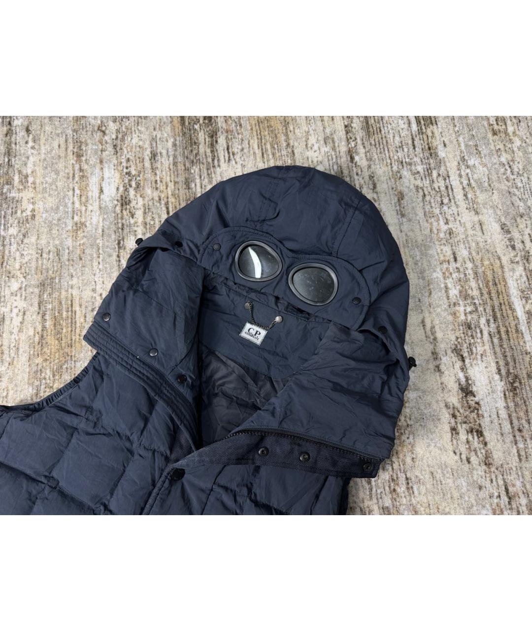 CP COMPANY Антрацитовый нейлоновый жилет, фото 2