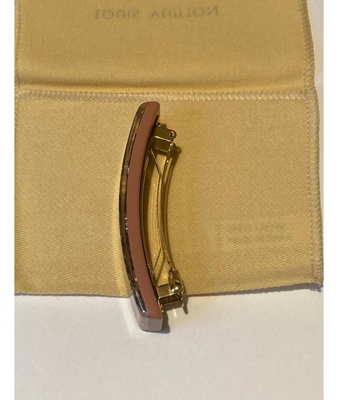 LOUIS VUITTON Розовая заколка, фото 8