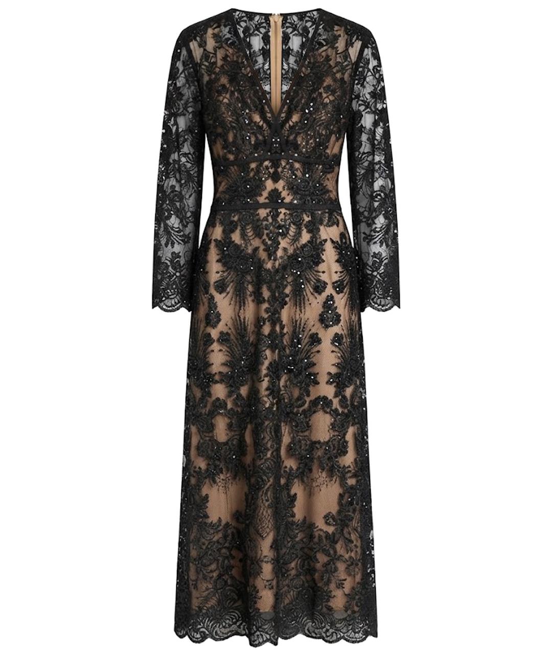 ELIE SAAB Черное шелковое вечернее платье, фото 1