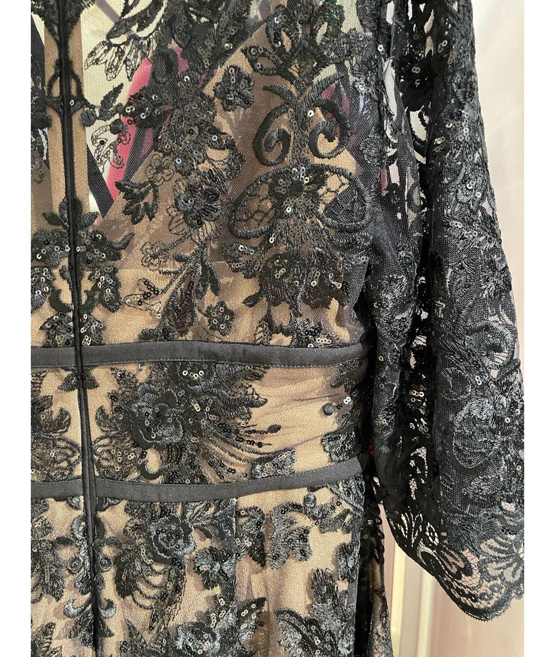 ELIE SAAB Черное шелковое вечернее платье, фото 4