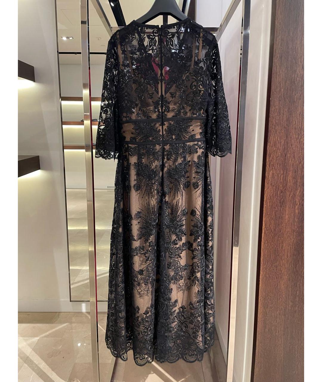 ELIE SAAB Черное шелковое вечернее платье, фото 2
