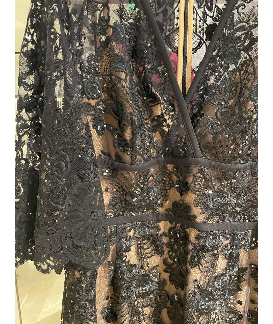 ELIE SAAB Черное шелковое вечернее платье, фото 3