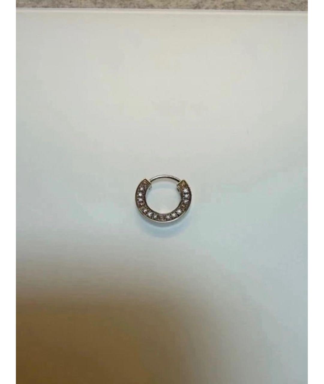 CARTIER Серебряные серьги из белого золота, фото 3