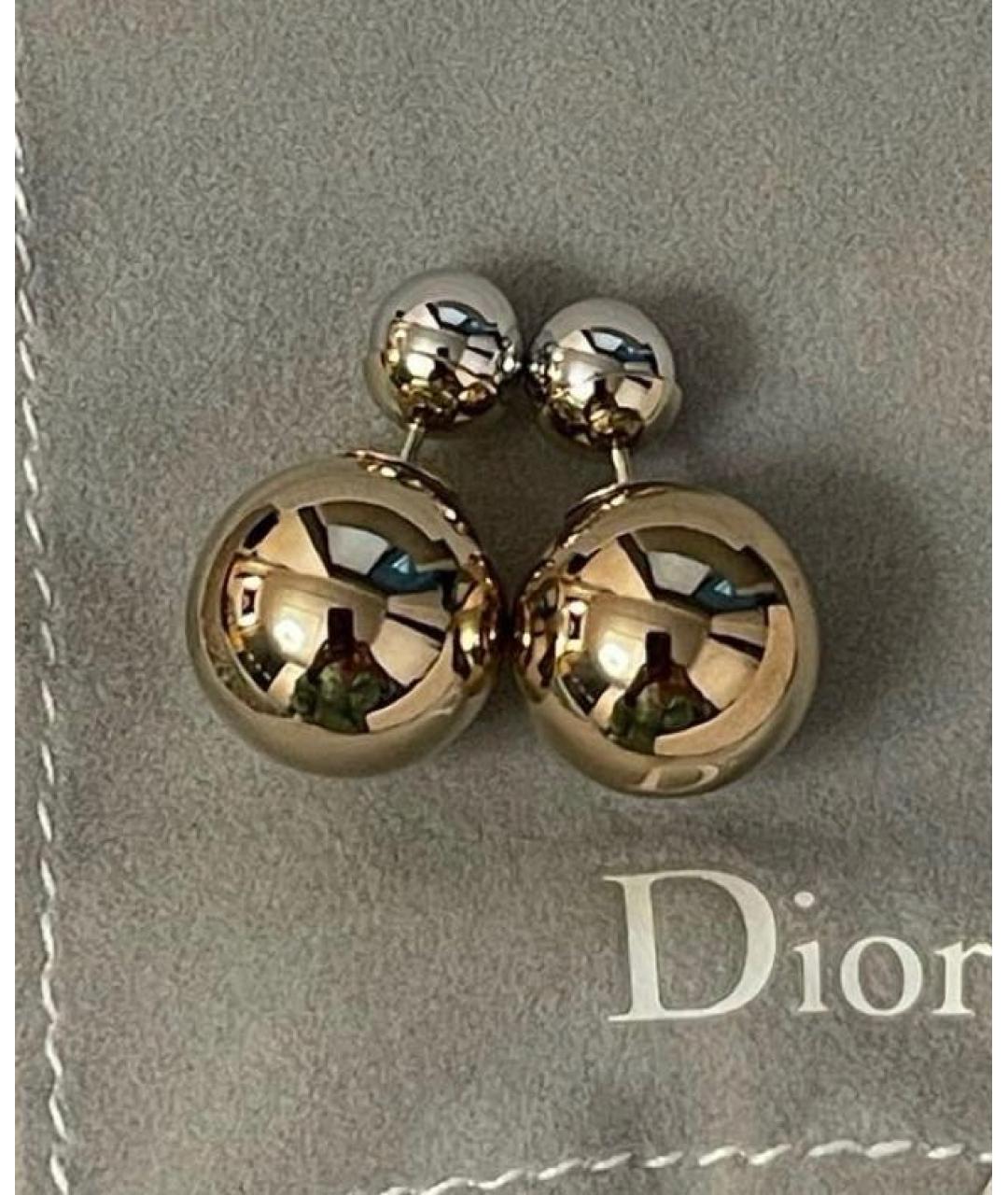 CHRISTIAN DIOR Мульти металлические серьги, фото 4