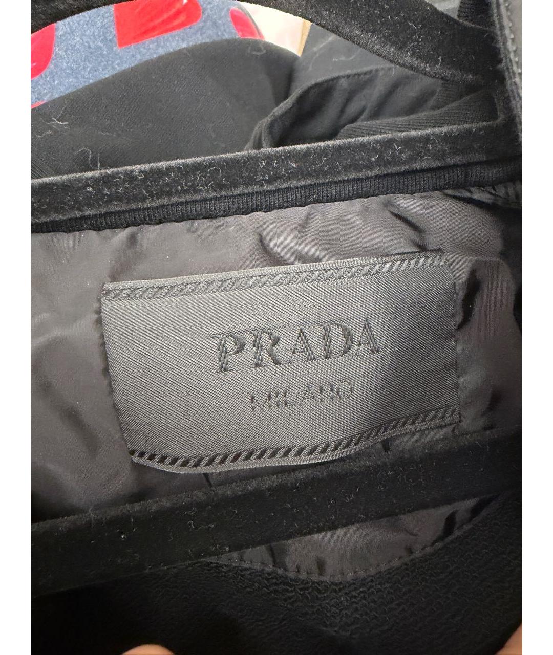 PRADA Черный повседневный костюм, фото 4