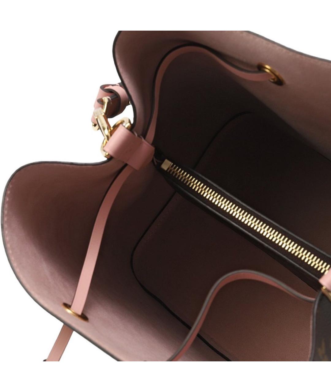 LOUIS VUITTON Коричневая сумка через плечо из канвы, фото 4