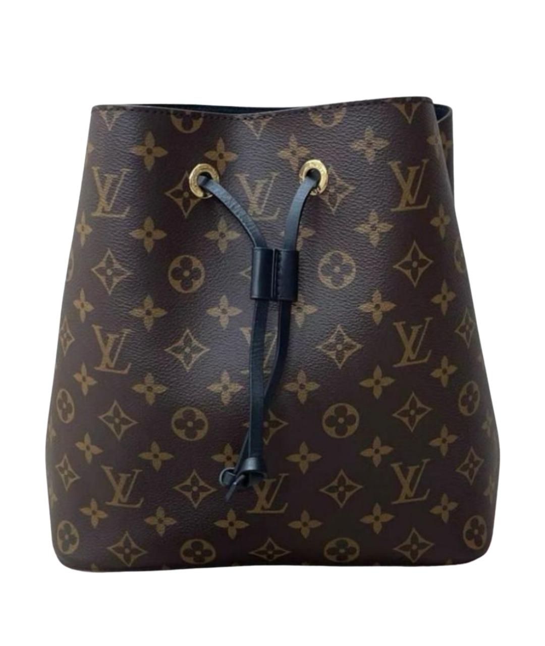 LOUIS VUITTON Коричневая сумка через плечо из канвы, фото 1