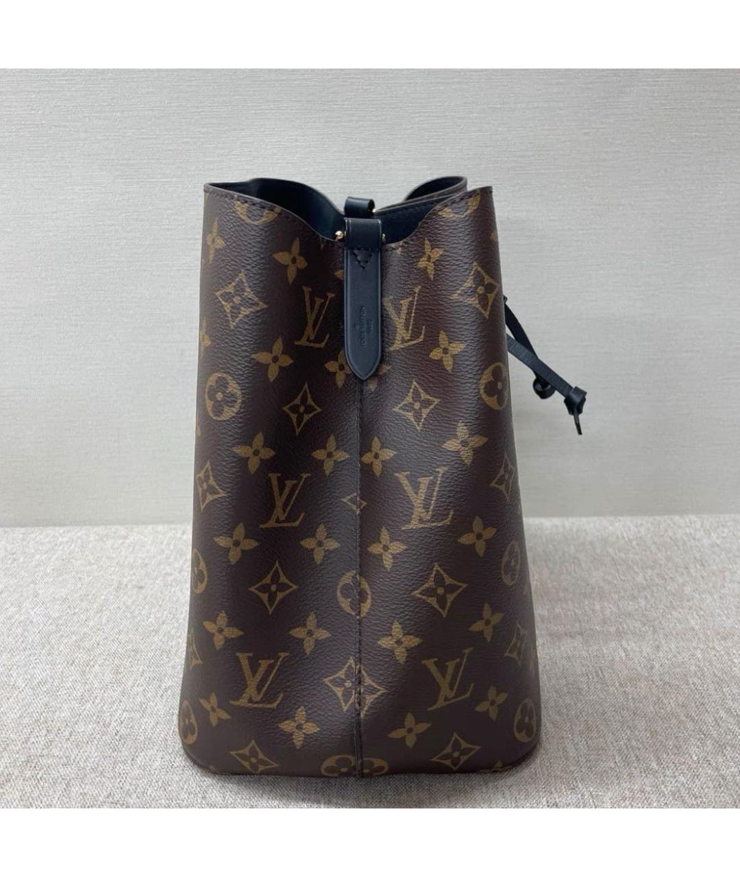LOUIS VUITTON Коричневая сумка через плечо из канвы, фото 4