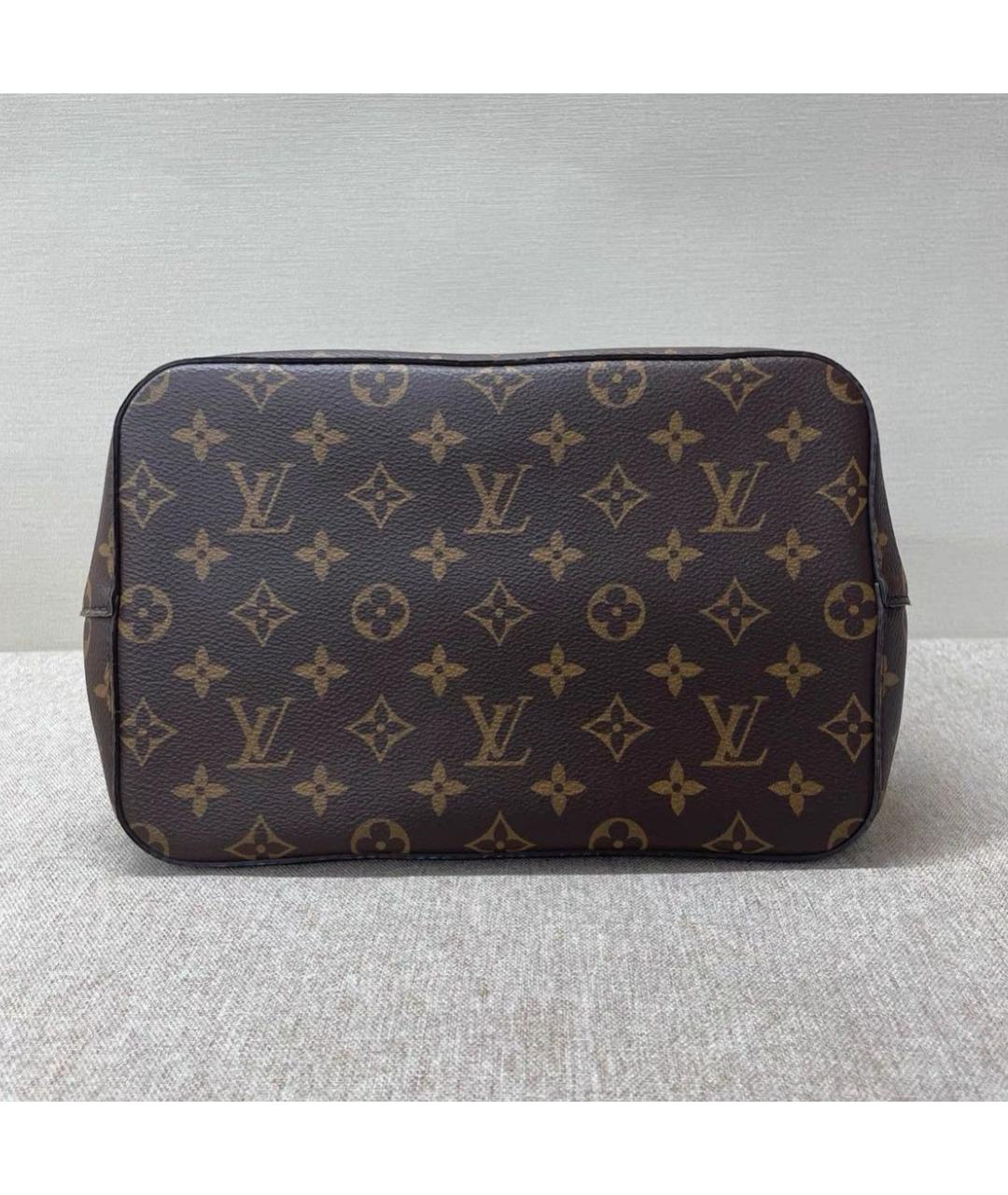 LOUIS VUITTON Коричневая сумка через плечо из канвы, фото 5