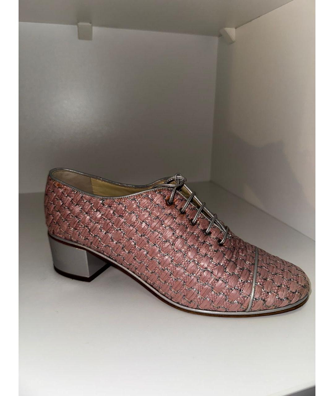CHANEL Розовые туфли, фото 5