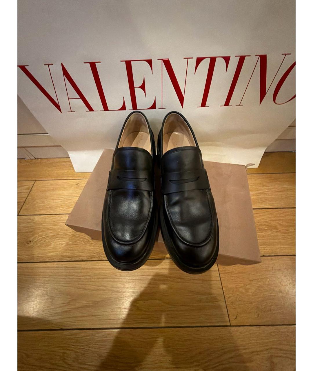 GIANVITO ROSSI Черные кожаные лоферы, фото 2