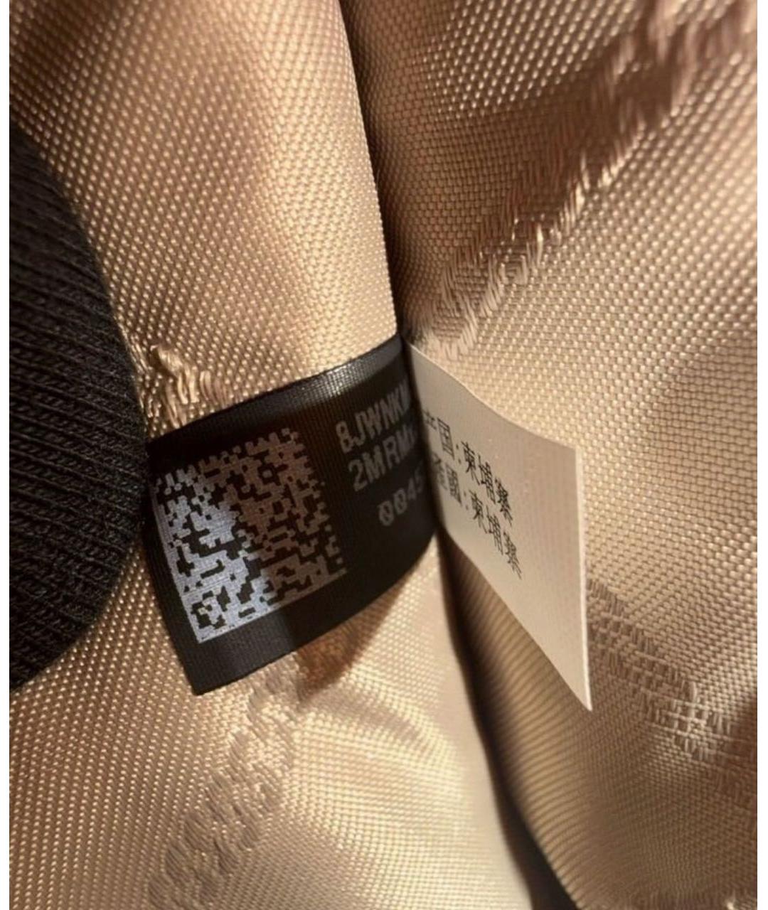 MICHAEL KORS Бежевая тканевая сумка с короткими ручками, фото 8