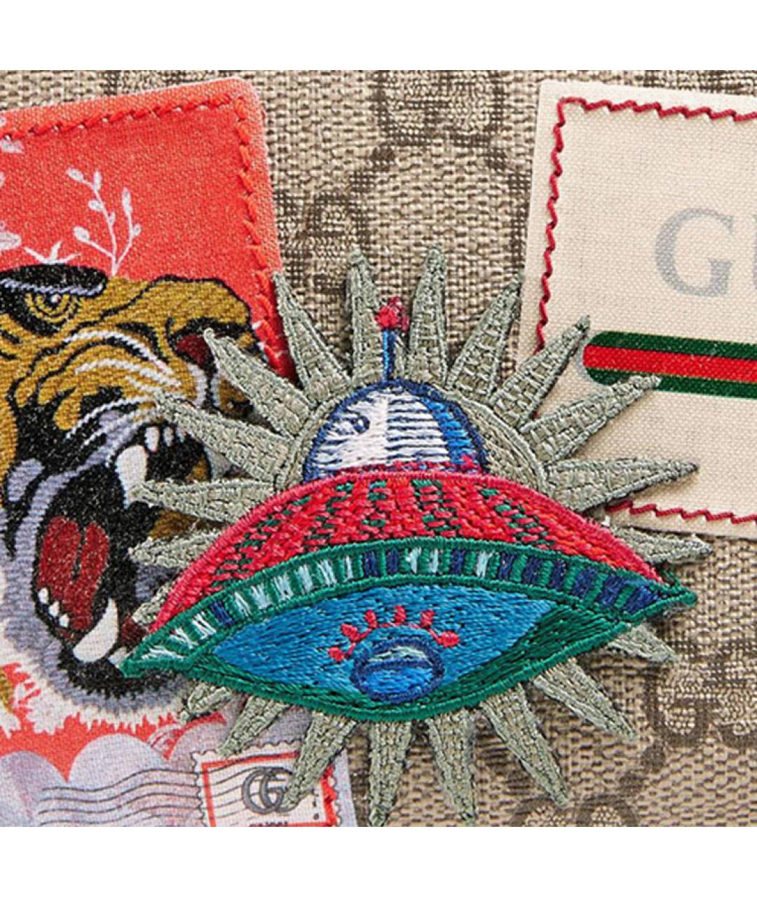 GUCCI Бежевый кошелек, фото 4