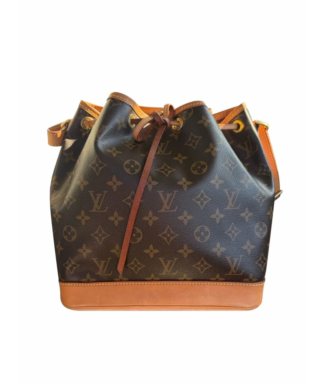 LOUIS VUITTON Коричневая сумка через плечо из канвы, фото 1