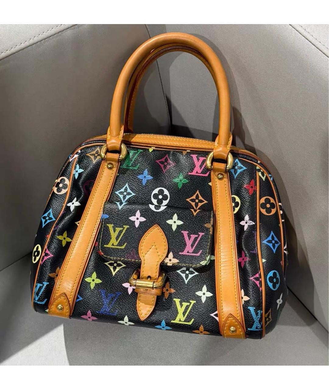 LOUIS VUITTON Мульти кожаная сумка с короткими ручками, фото 8