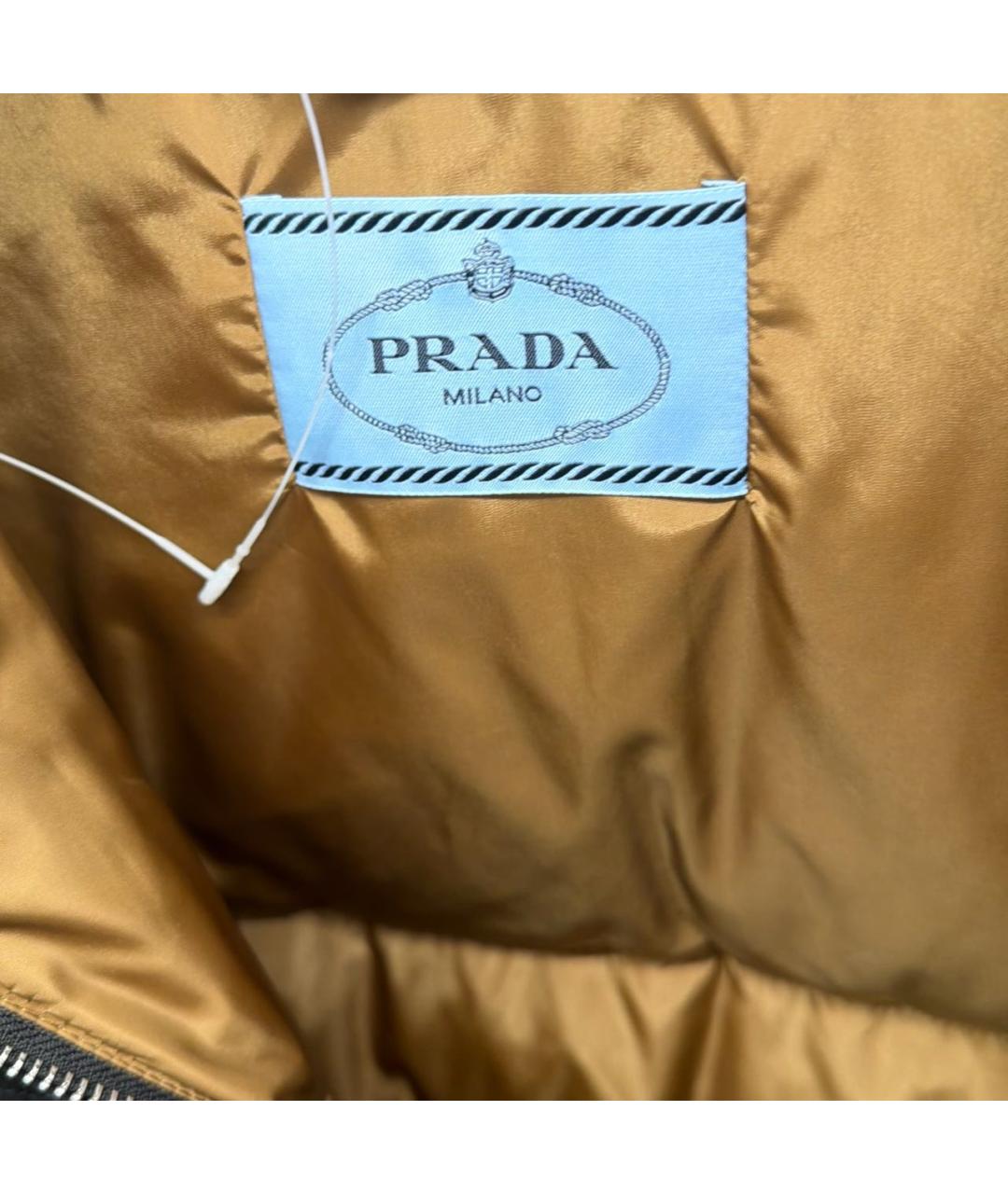 PRADA Черный пуховик, фото 4