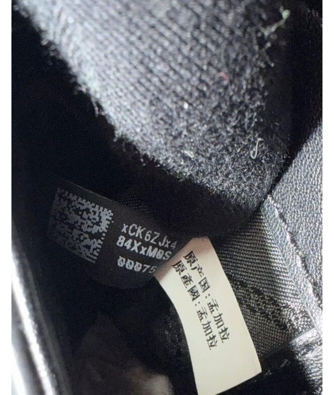 MICHAEL KORS Черная кожаная сумка через плечо, фото 7