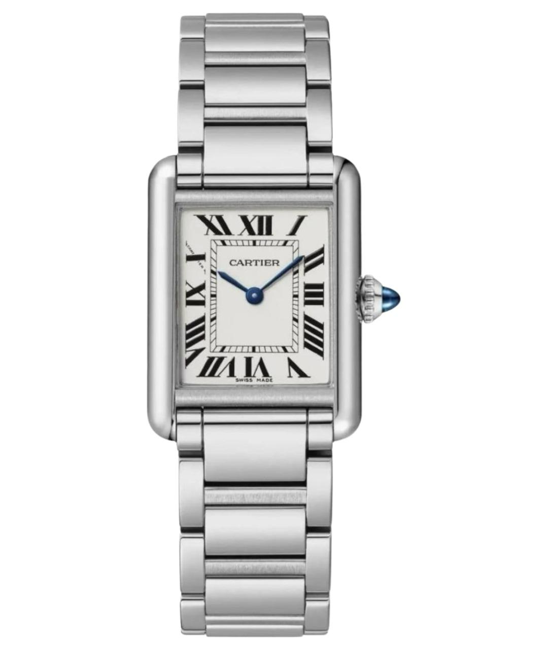 CARTIER Серебряные металлические часы, фото 9