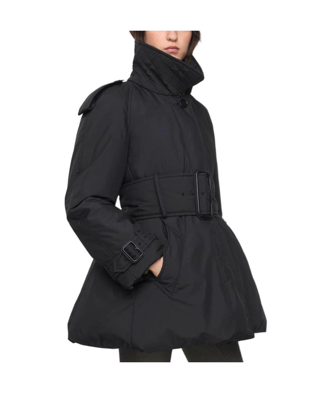BURBERRY Черный пуховик, фото 4