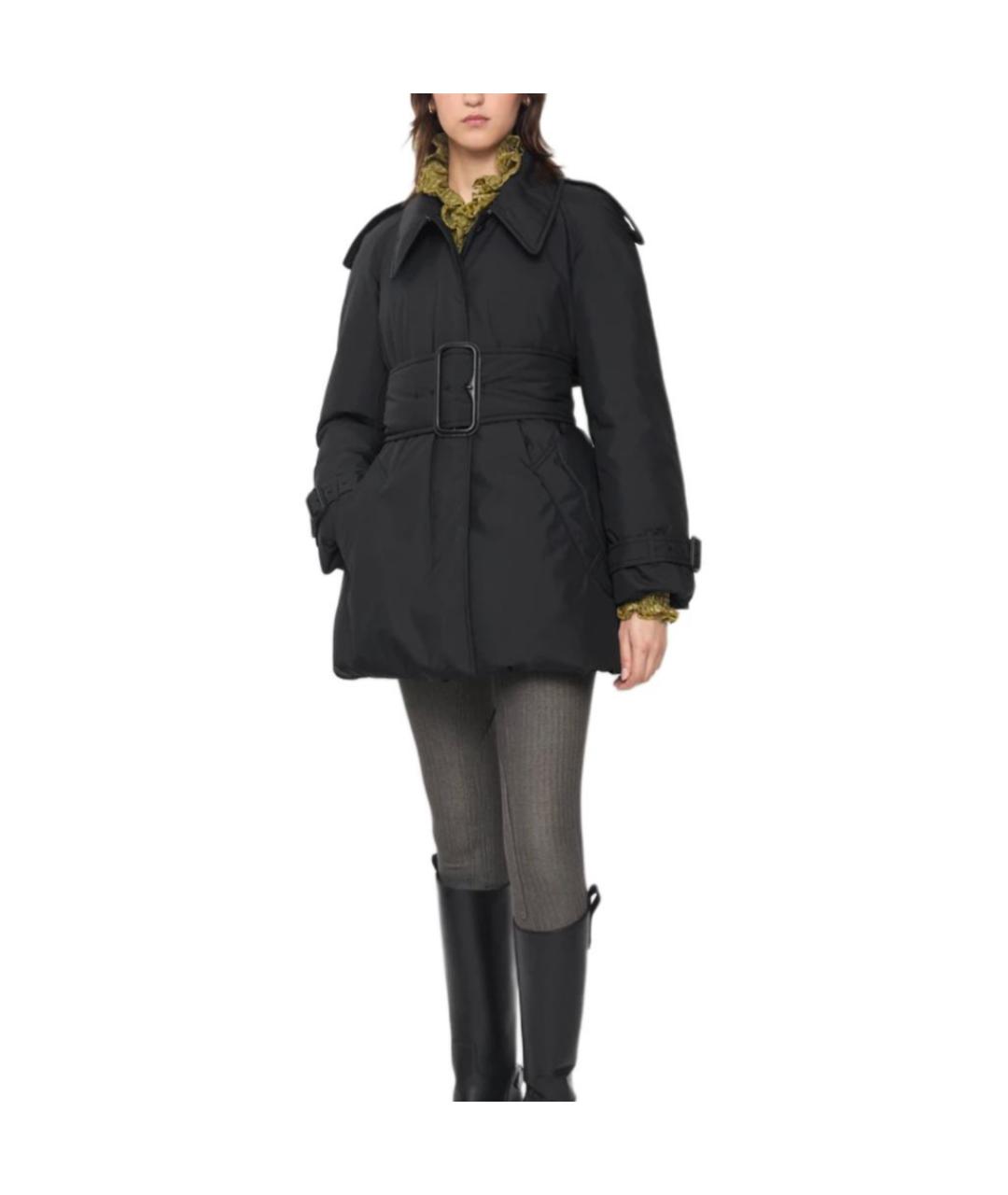 BURBERRY Черный пуховик, фото 2