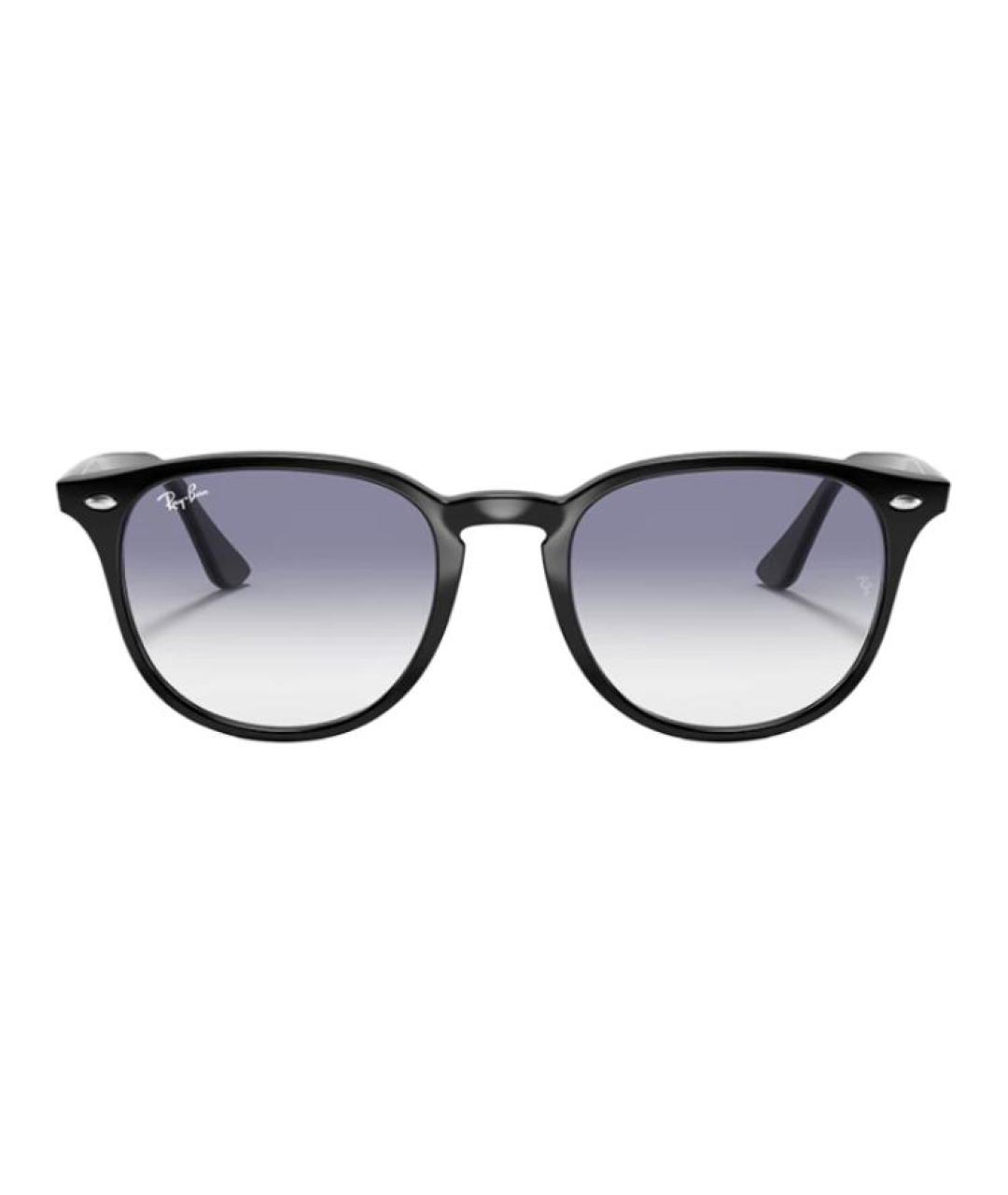 RAY BAN Черные пластиковые солнцезащитные очки, фото 2