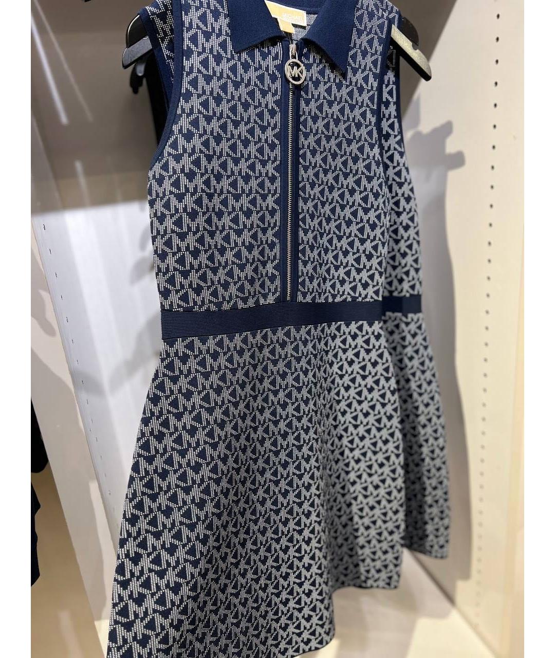 MICHAEL KORS Темно-синее повседневное платье, фото 2