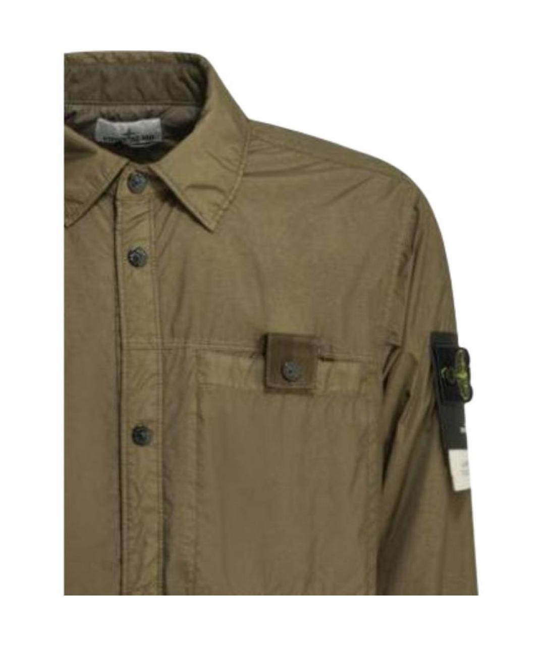 STONE ISLAND Зеленая куртка, фото 3