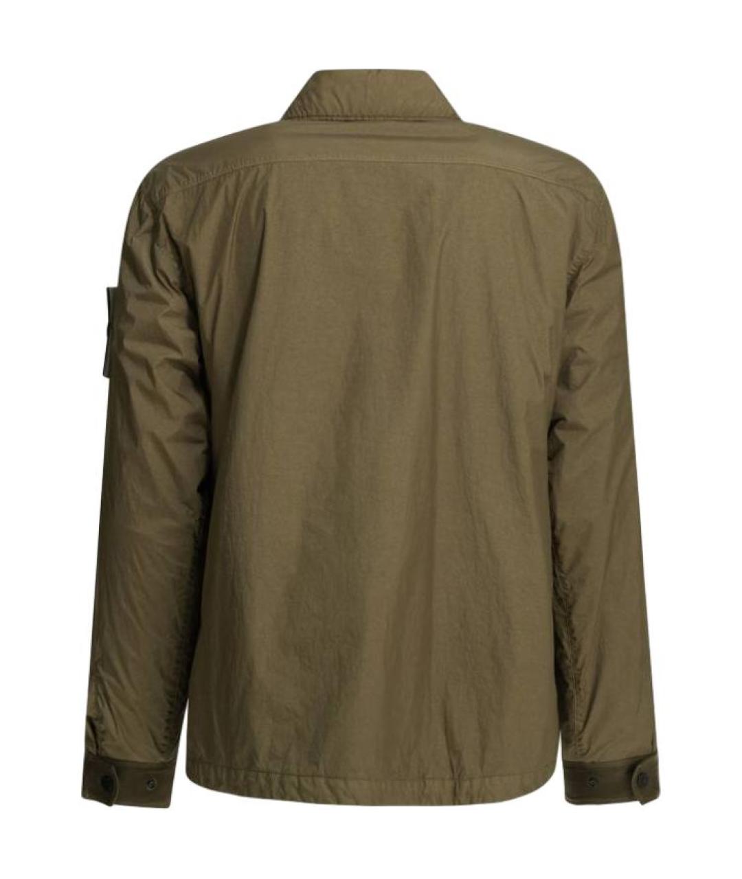 STONE ISLAND Зеленая куртка, фото 2