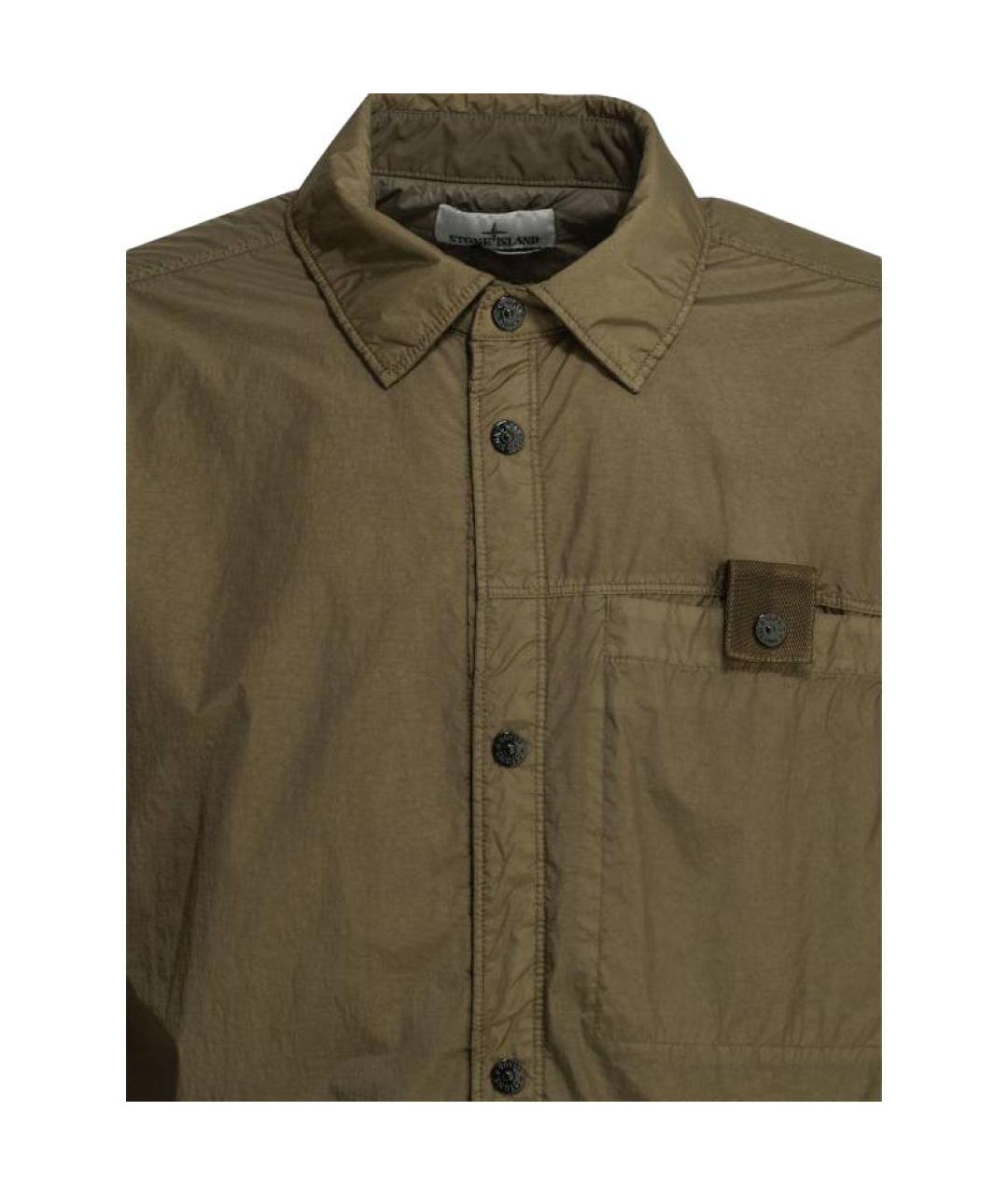 STONE ISLAND Зеленая куртка, фото 5