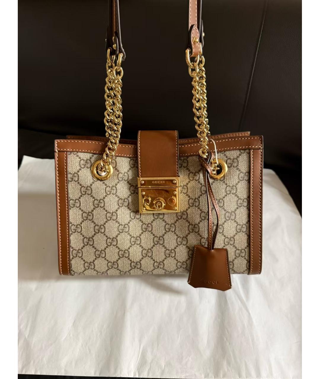 GUCCI Коричневая сумка через плечо, фото 2
