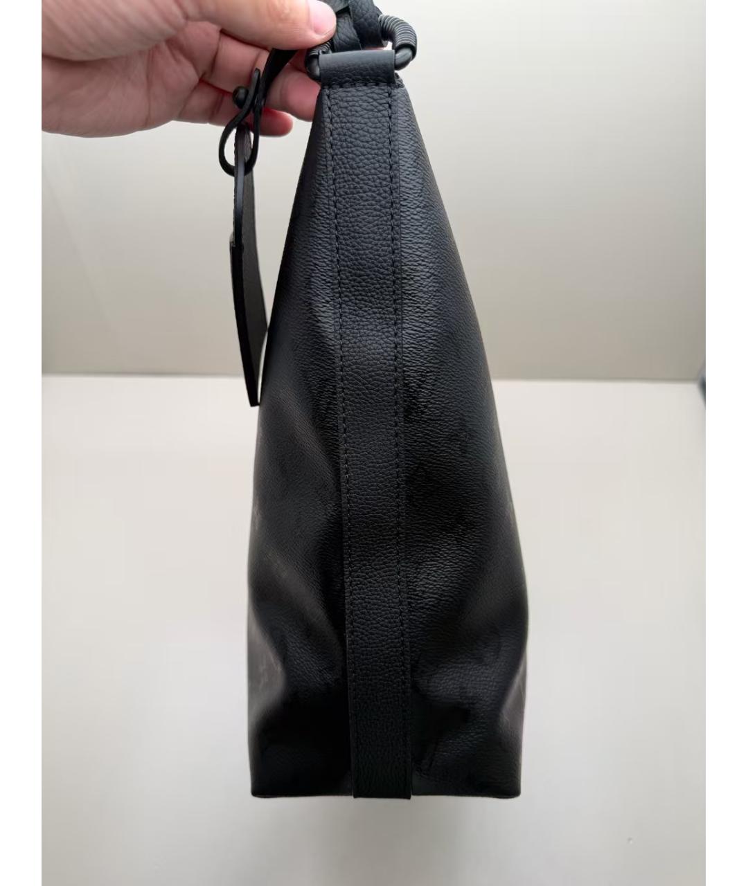 LOUIS VUITTON Черная сумка через плечо, фото 4