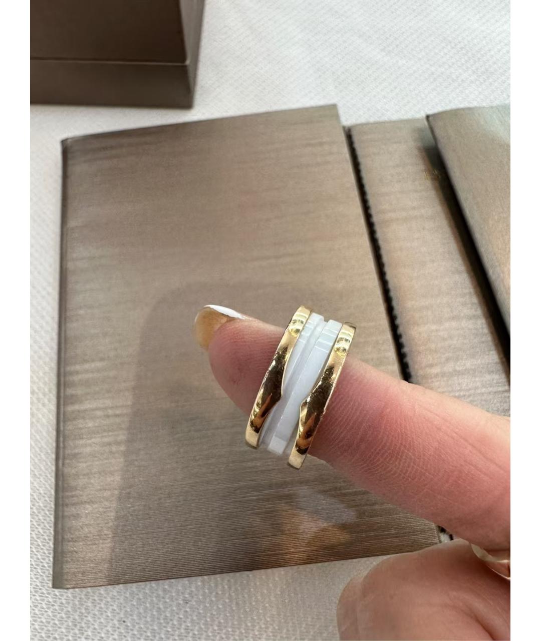 BVLGARI Белое кольцо, фото 4