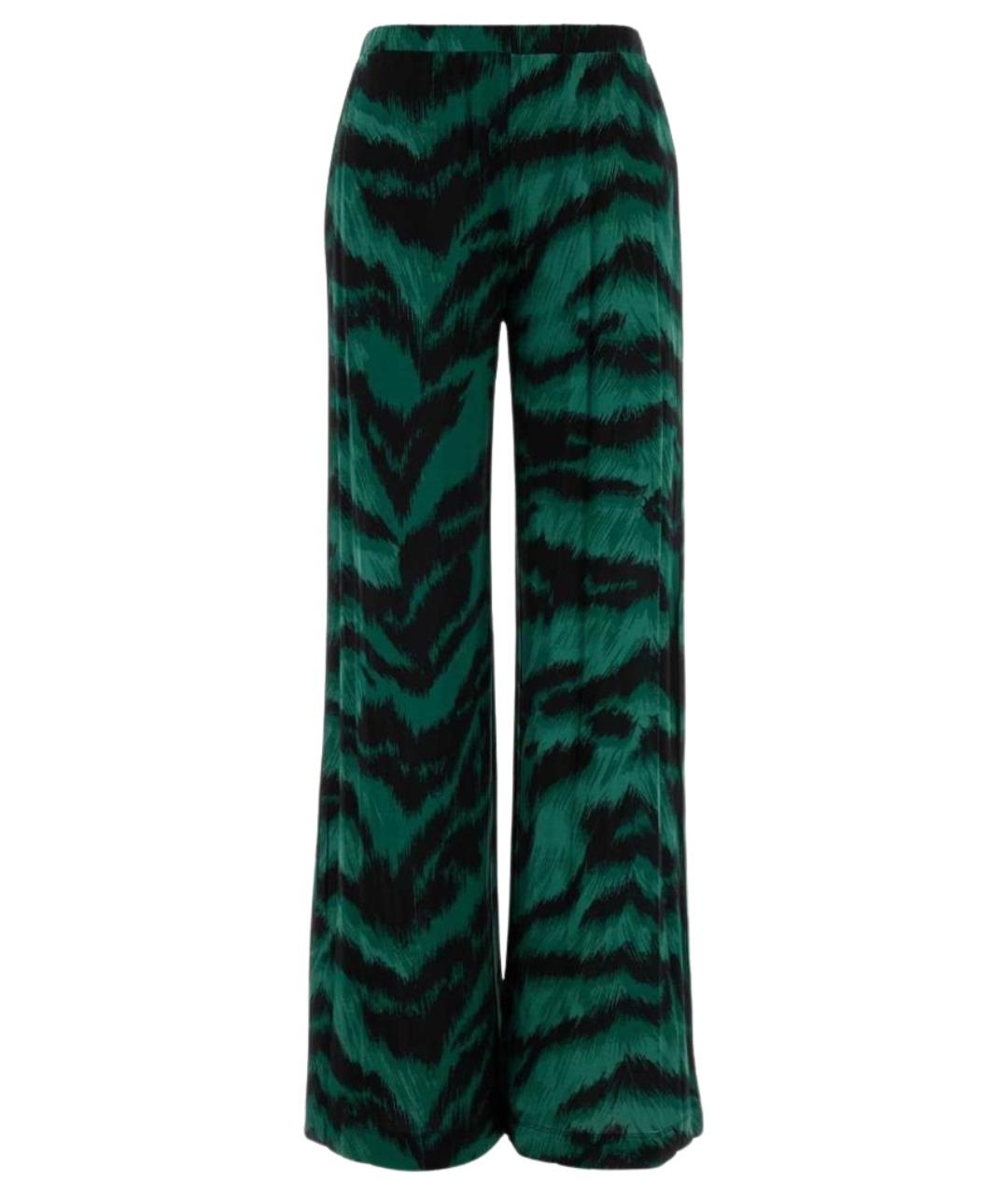 DIANE VON FURSTENBERG Мульти вискозные брюки широкие, фото 1