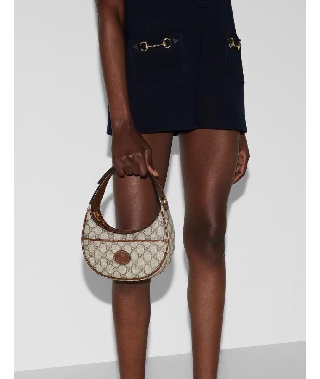 GUCCI Коричневая сумка через плечо, фото 8