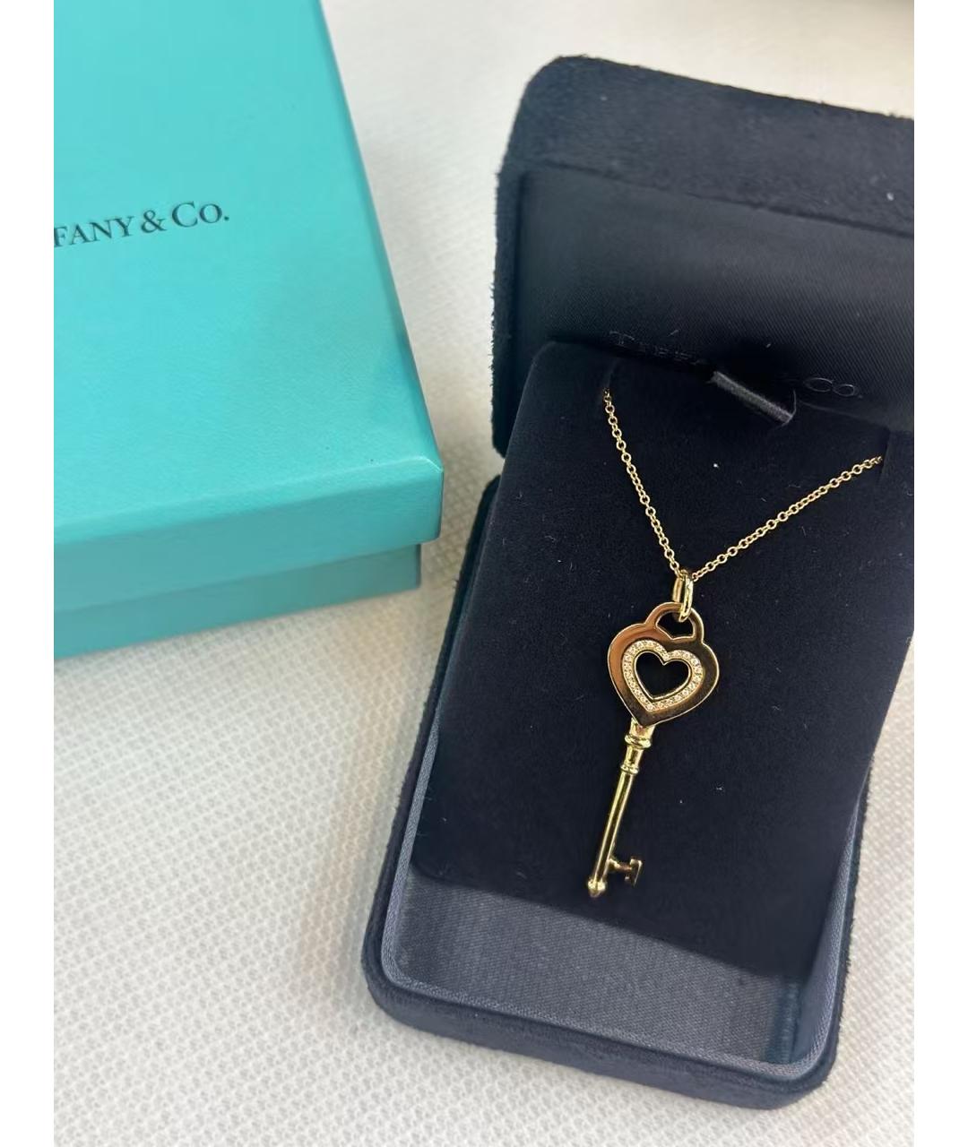 TIFFANY&CO Золотая подвеска, фото 3