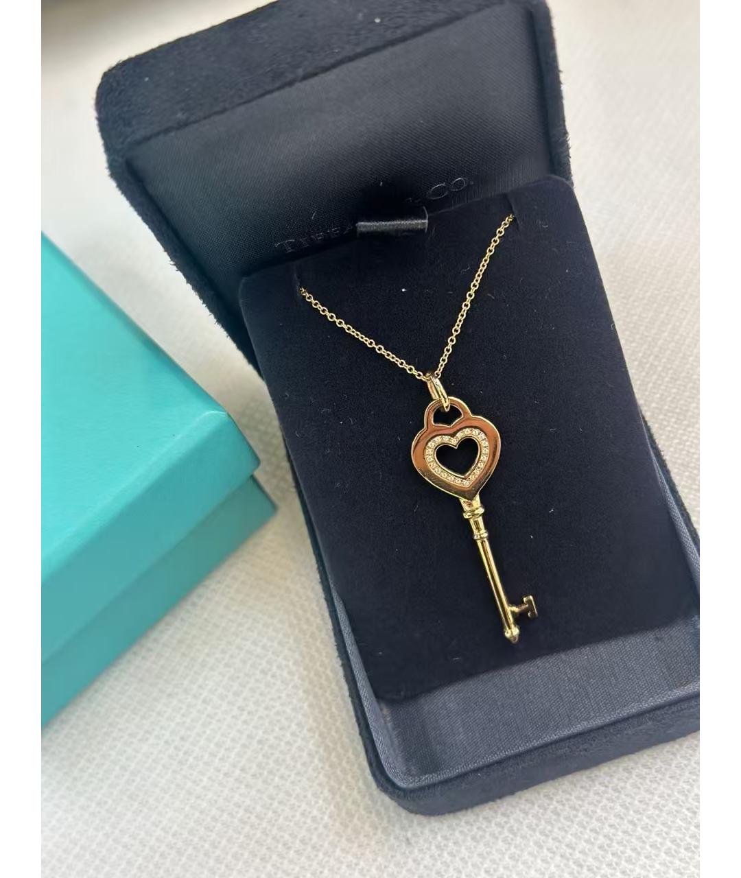 TIFFANY&CO Золотая подвеска, фото 2