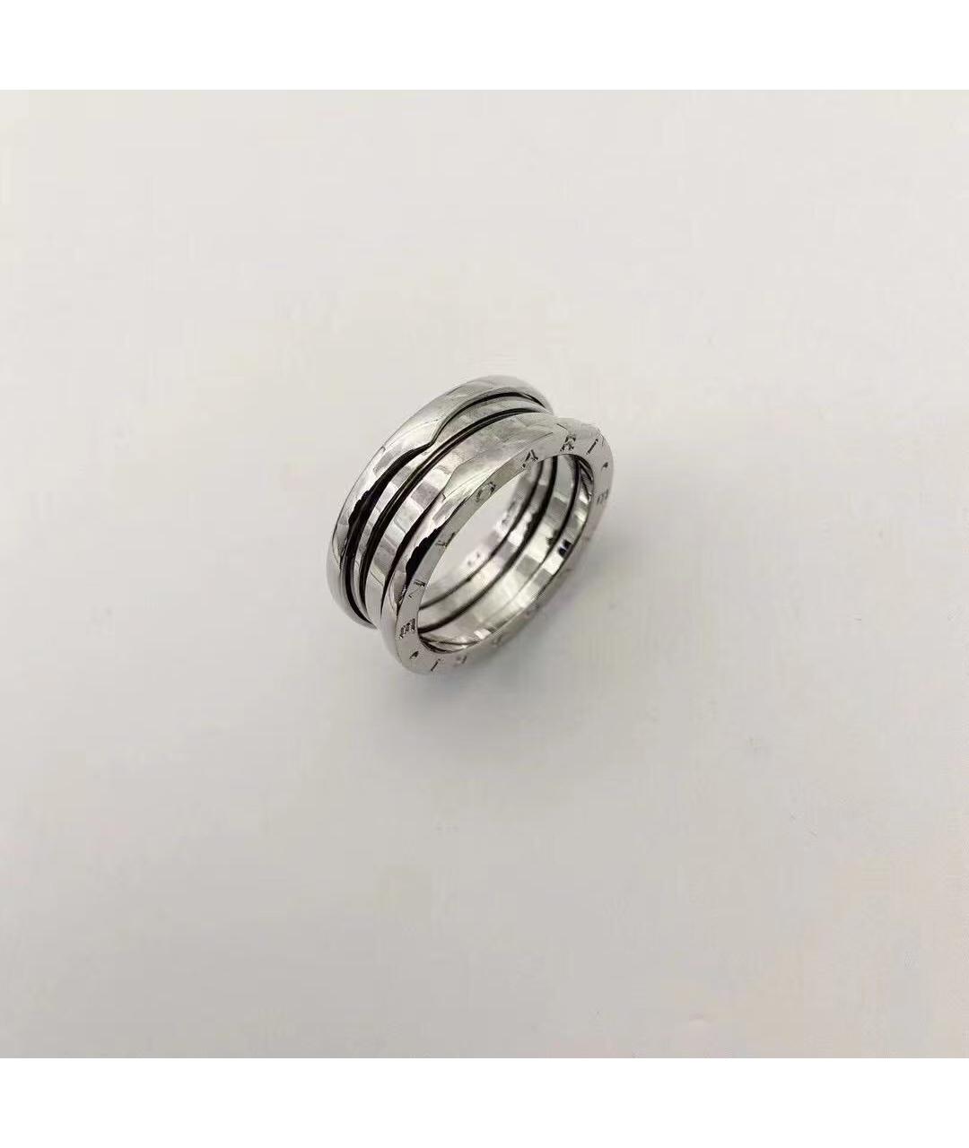 BVLGARI Серебряное кольцо из белого золота, фото 2