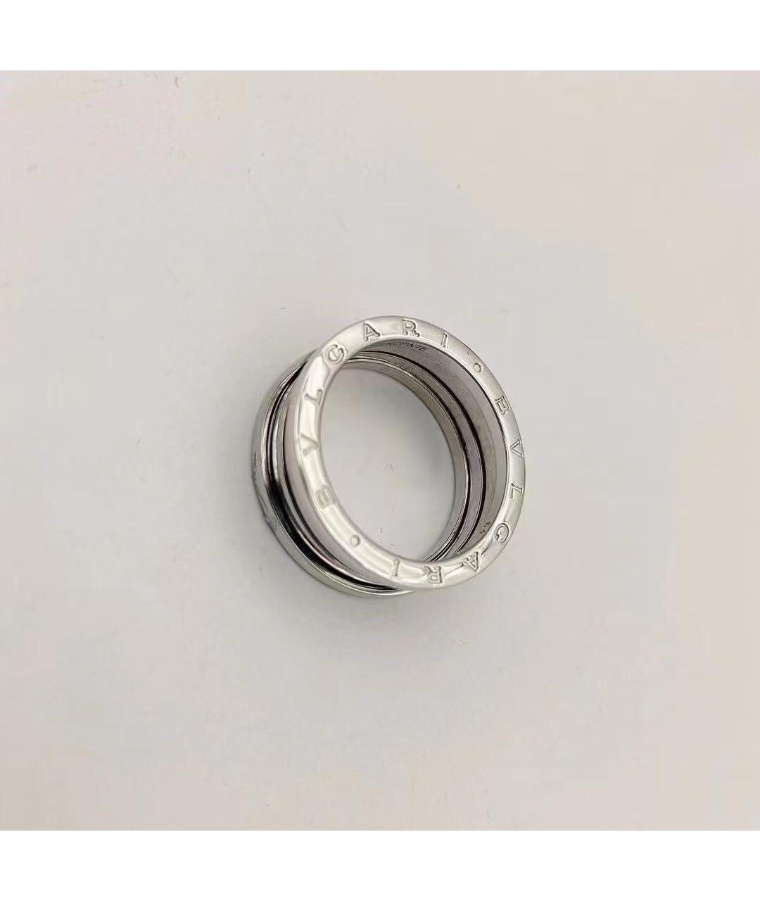BVLGARI Серебряное кольцо из белого золота, фото 4