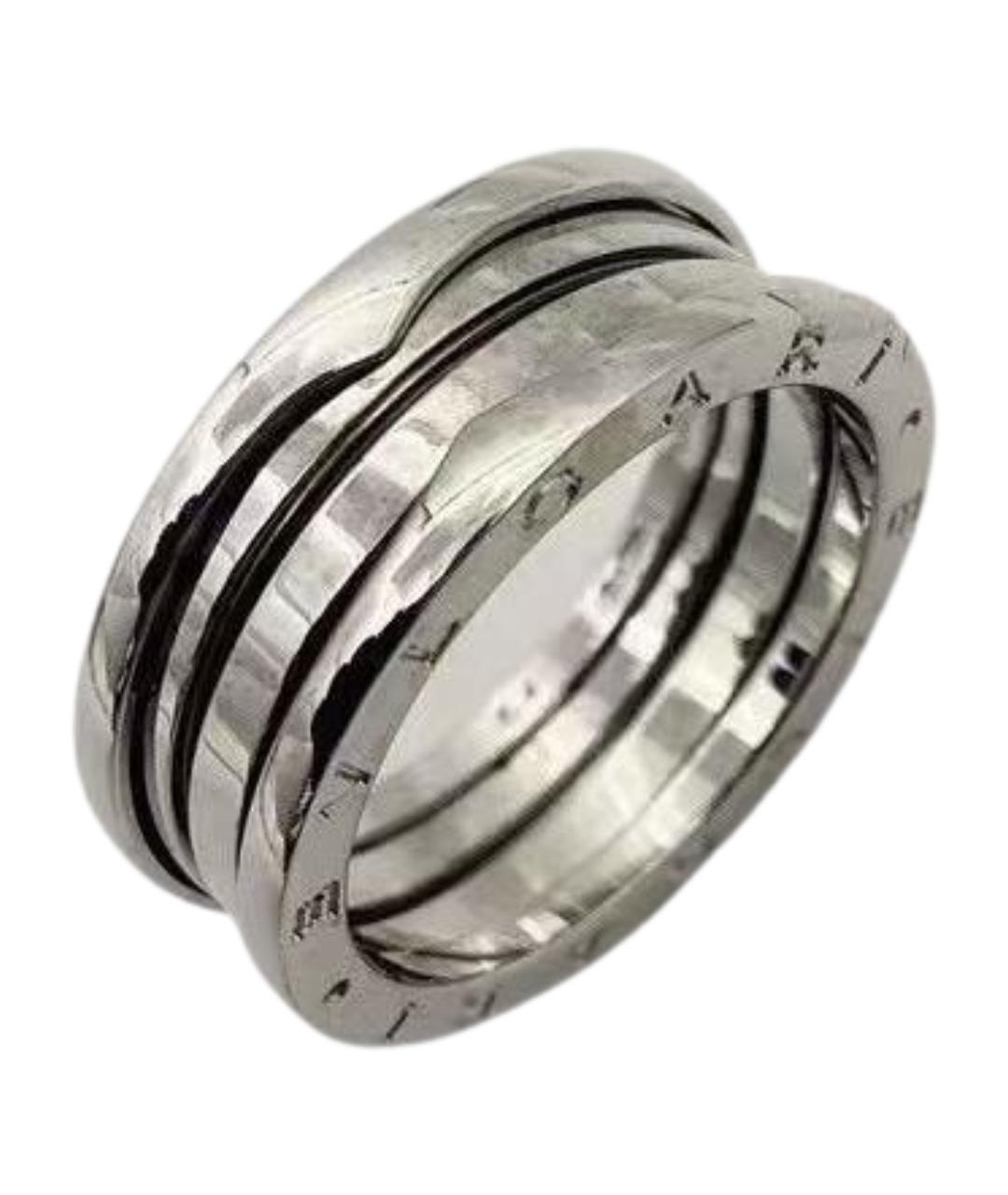 BVLGARI Серебряное кольцо из белого золота, фото 1
