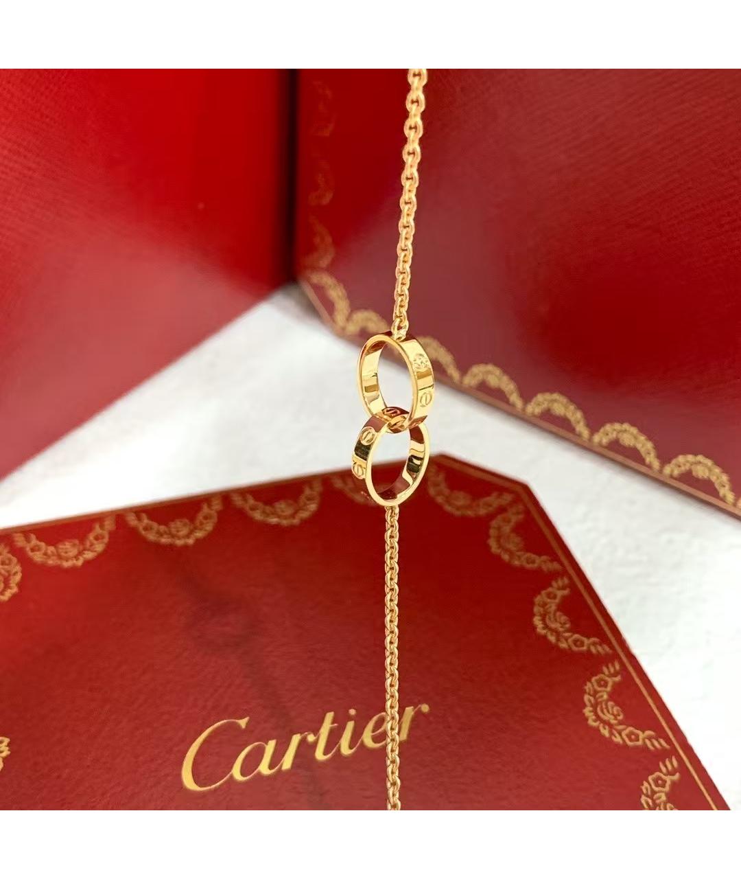 CARTIER Золотая подвеска, фото 3