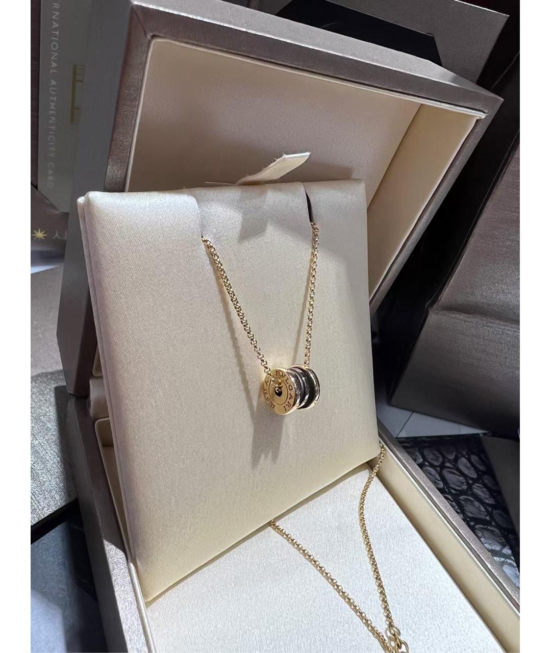 BVLGARI Черная подвеска, фото 3