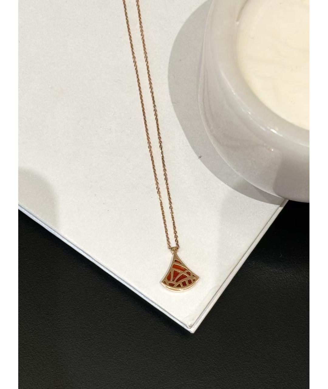 BVLGARI Красная подвеска, фото 6