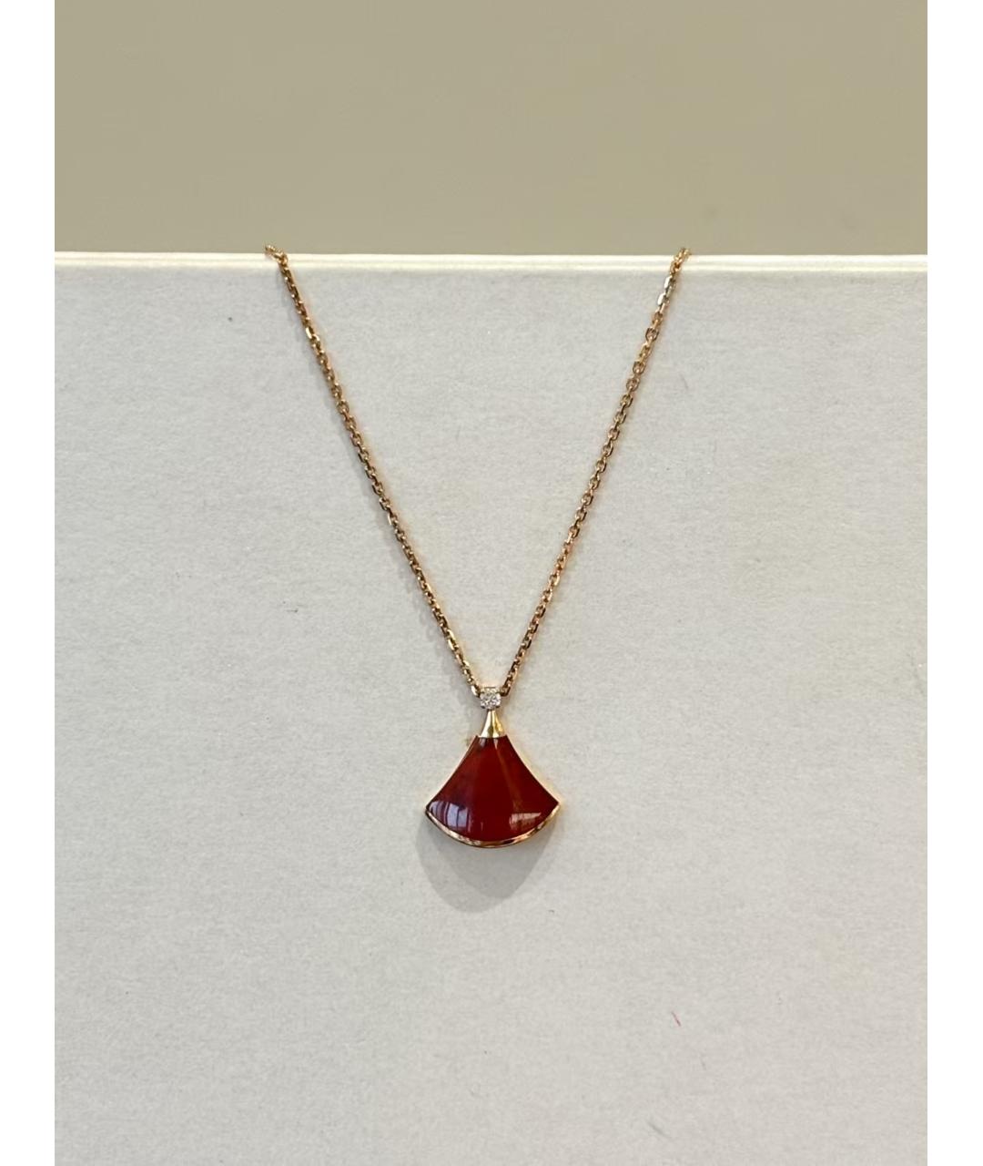 BVLGARI Красная подвеска, фото 3