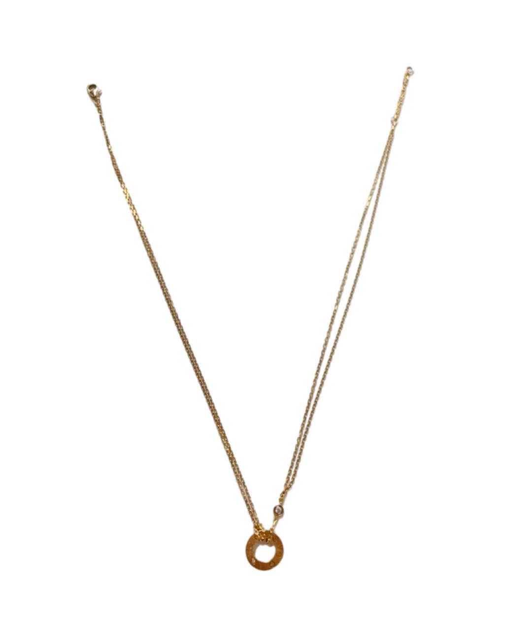 CARTIER Золотая подвеска, фото 2