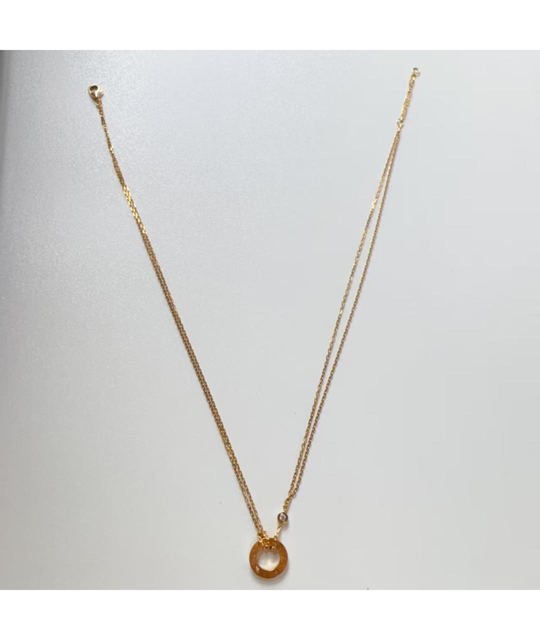 CARTIER Золотая подвеска, фото 3