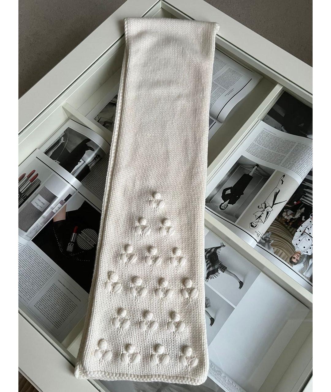 LORO PIANA Белая шапка, фото 2