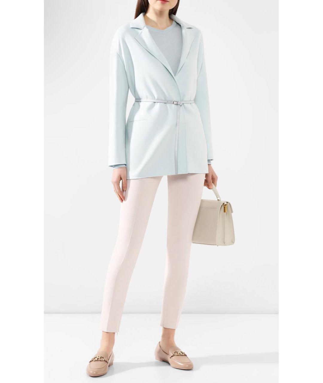 FERRAGAMO Бежевые кожаные лоферы, фото 3