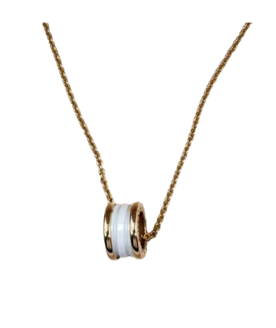BVLGARI Белая подвеска, фото 1